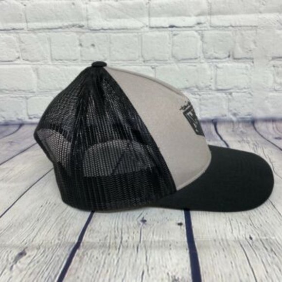 Travis Mathew Hat Cap Snapback Gray Black Awesome Tour Golf Trucker Mesh Promo - Picture 4 of 8